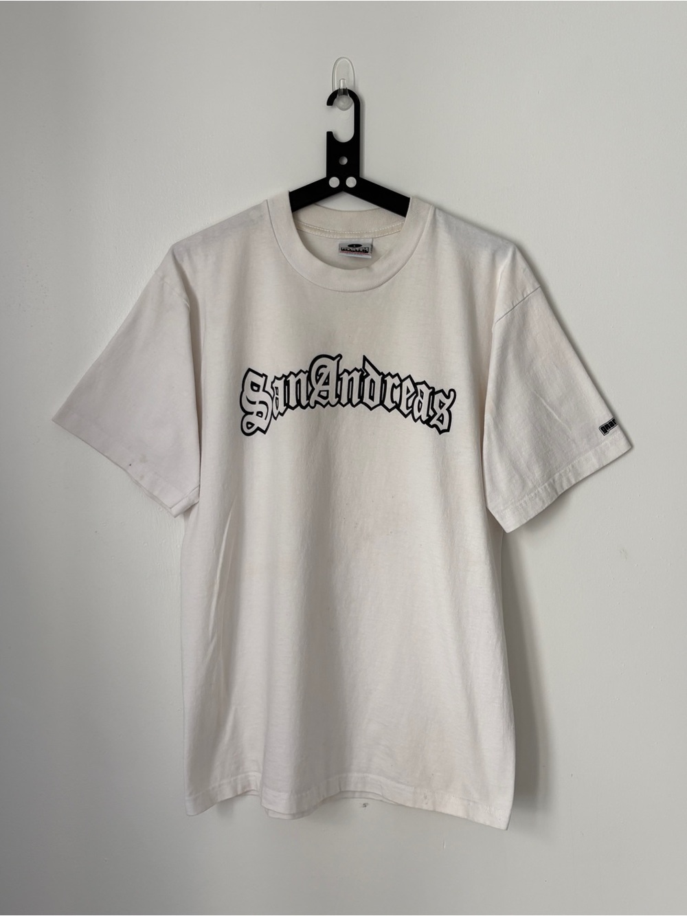 Vintage Grand Theft Auto San Andreas Game Promo Tee 2004 Size L Y2K Rare